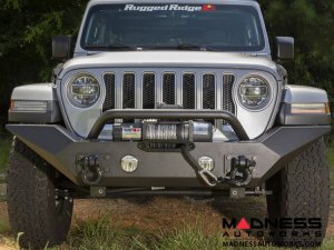 Jeep Gladiator Spartan Bumper w/ High Clearance Ends & Overrider - Front